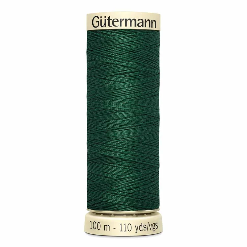 Gütermann | Fil Tout Coudre | 100m | #788 | Vert Foncé