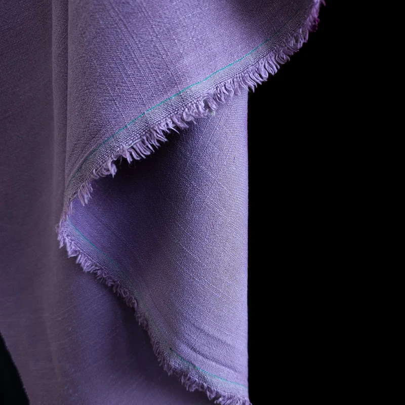 Tissu mélange rayonne et lin | Certifié OEKO-TEX®