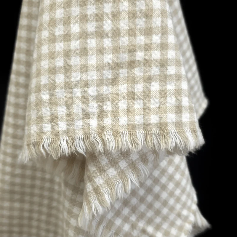 Coton Organique | Vichy | Tissé Teint | 5 mm