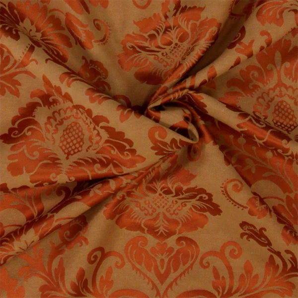 Tissu Empire Damasco au mètre Jacquard Baroque rideau tapisserie siège Damassé