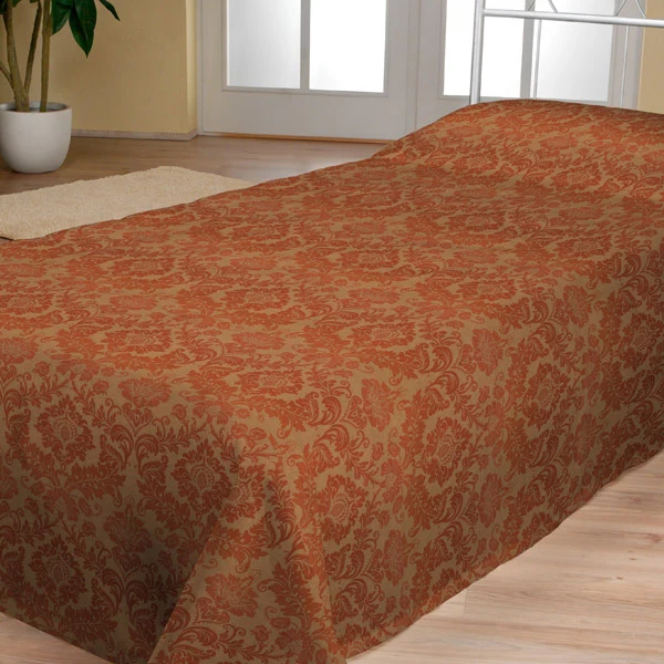 Tissu Empire Damasco au mètre Jacquard Baroque rideau tapisserie siège Damassé