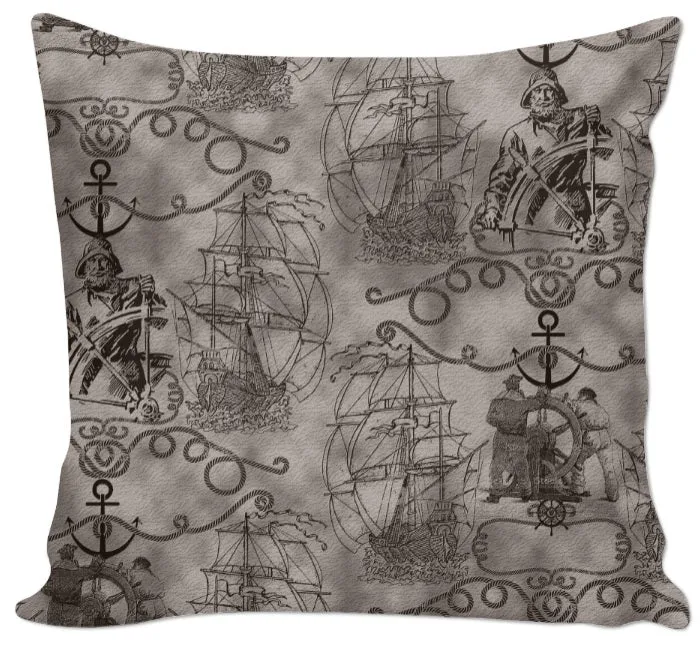 Boutique Tissu ameublement Marin mètre Stoff Boot vorhang Cortina tela Marinera