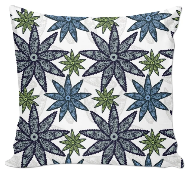 Tissu ameublement Ethnique Africain au mètre motif fleur rideau tapisserie siège