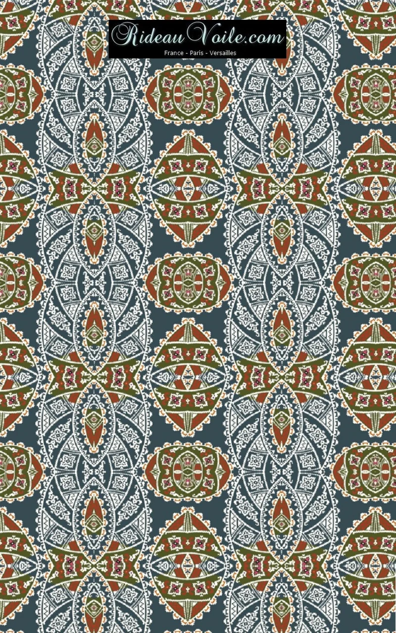 Tissu Ethnique imprimé Africain au mètre Ankara Wax décoration tapisserie rideaux