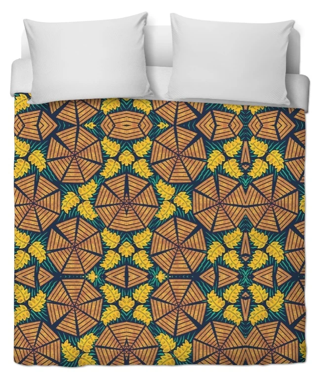 Tissu motif pagne Africain décoration tapisserie au mètre Ankara Wax rideau siège