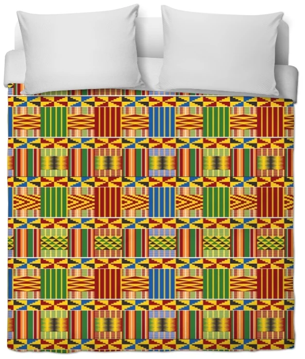 Tissu Africain ameublement tapisserie au mètre motif Ankara pagne Wax rideau siège