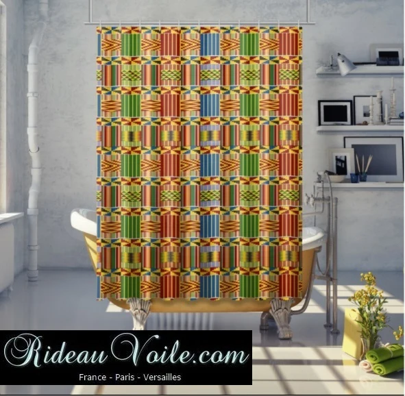 Tissu Africain ameublement tapisserie au mètre motif Ankara pagne Wax rideau siège