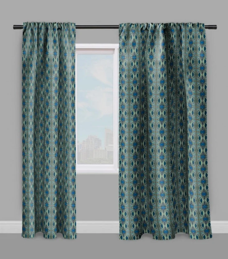 Motif Africain tissu au mètre rideau siège ameublement tapisserie Ankara pagne Wax