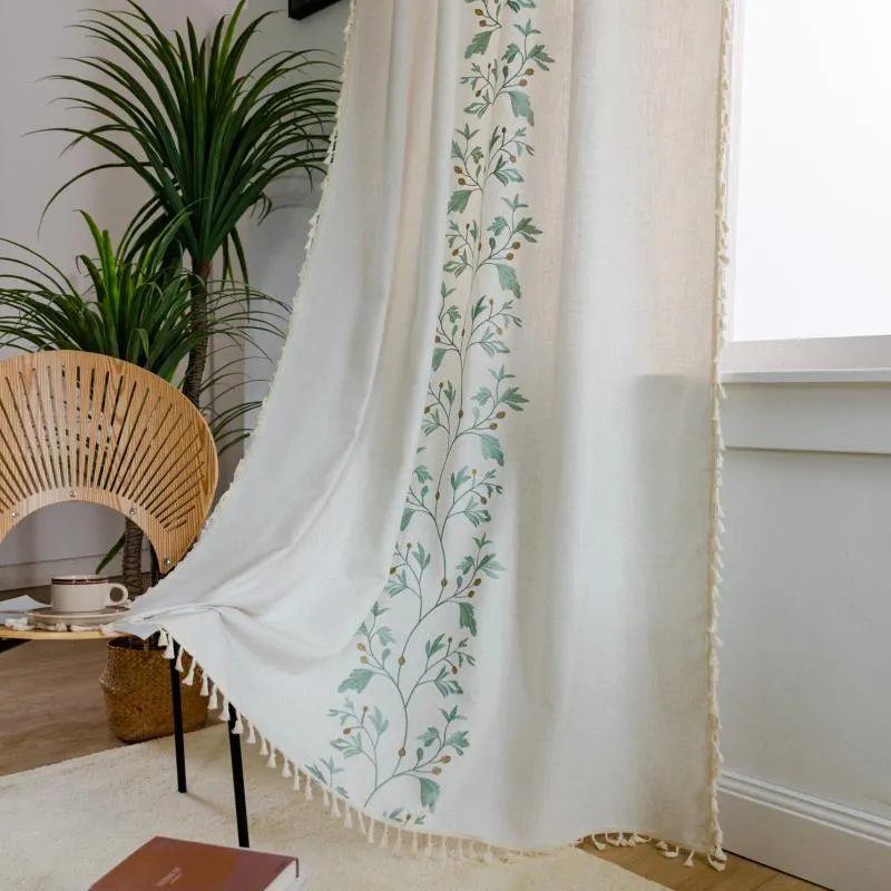 Rideau Tamisant en Coton Végétal 140 x H240 cm