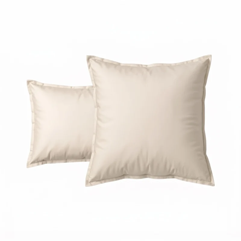 Taie d'oreiller unie - Coton 57 fils