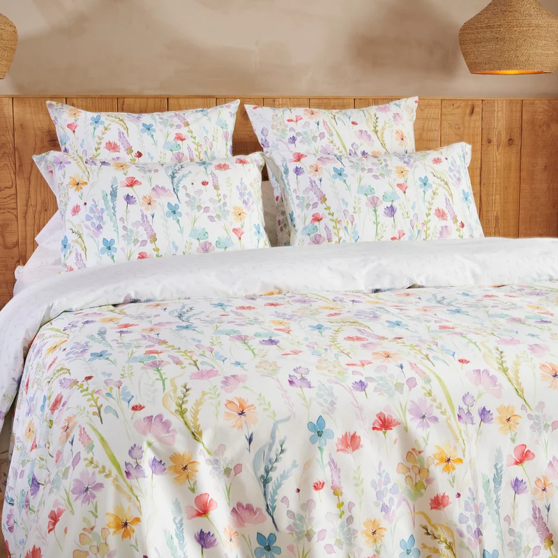 Housse de couette Sophie - Percale de coton