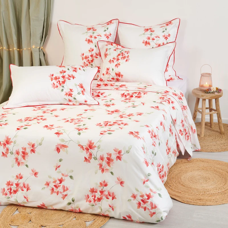 Housse de couette Calice - Satin de coton
