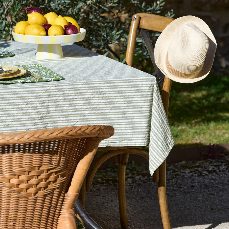 Nappe Sous l’Olivier - 100% Coton lavé