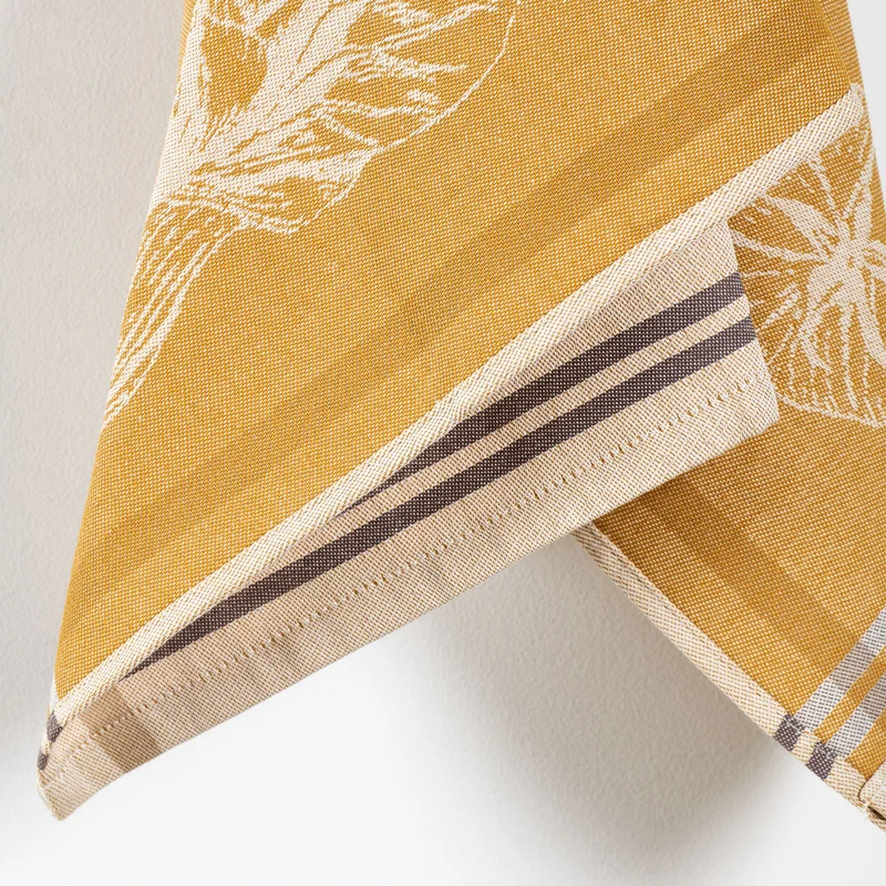 Lot de 3 torchons Au potager - Coton jacquard