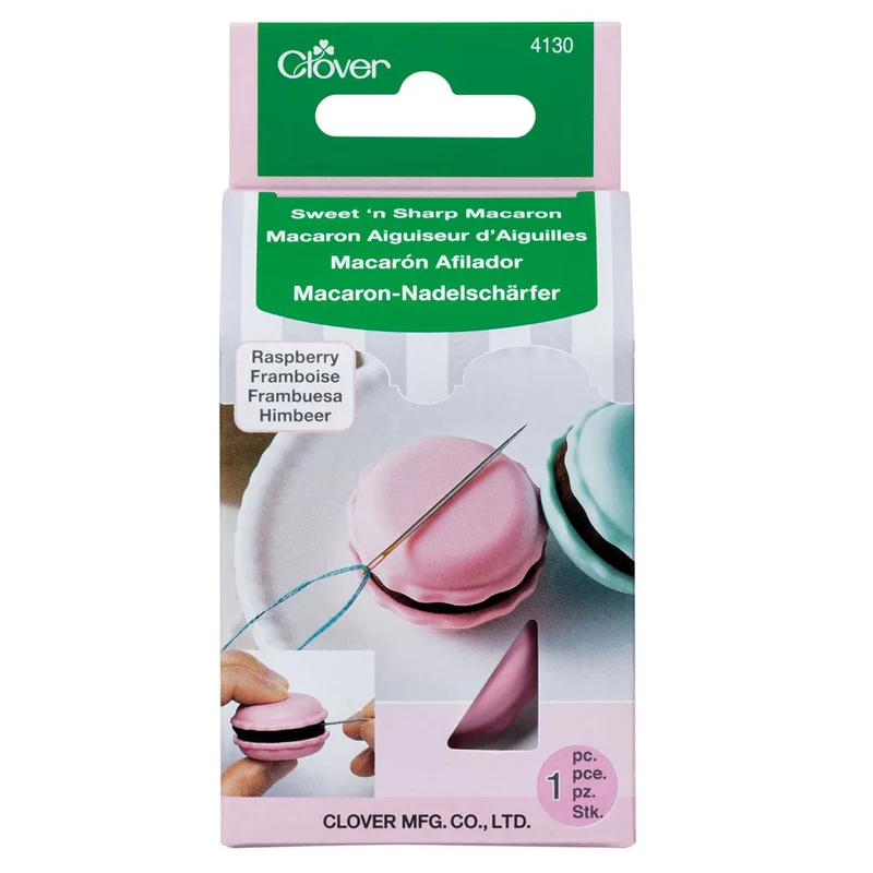 Macaron Aiguiseur Porte-Aiguilles - Clover