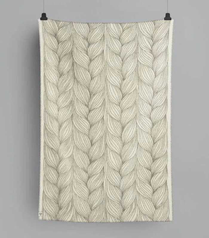 Plaid Pure Laine Design Scandinave 135 X 200 cm