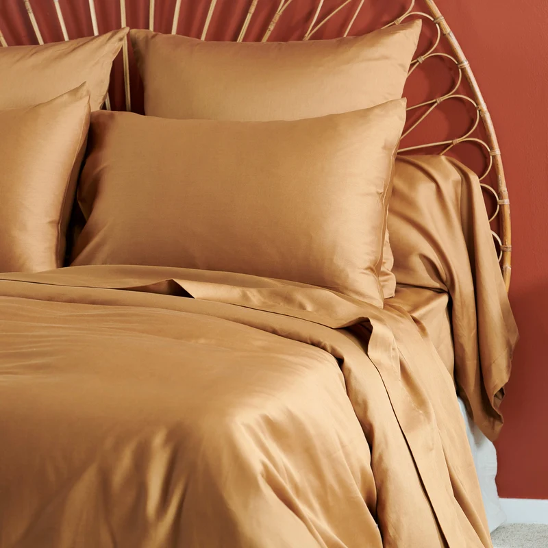 Drap plat Douce Nuit - Satin de coton 80 fils/cm²