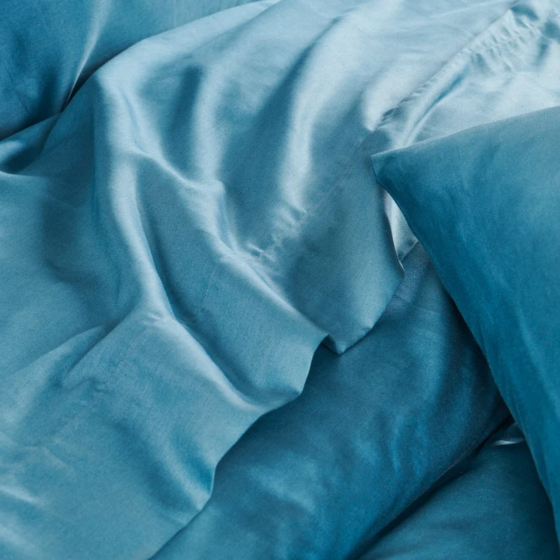 Drap plat Douce Nuit - Satin de coton 80 fils/cm²