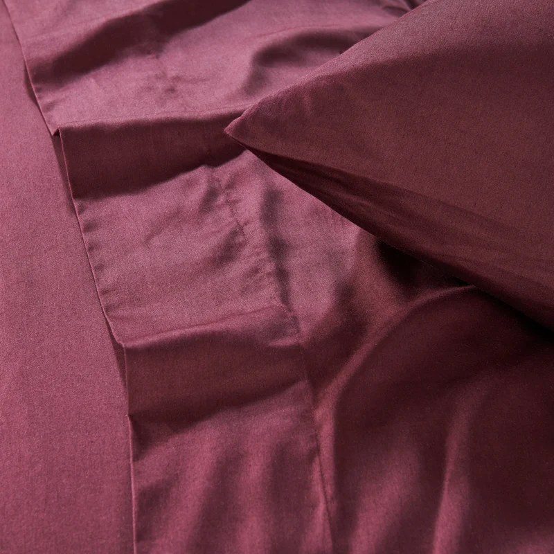 Drap plat Douce Nuit - Satin de coton 80 fils/cm²