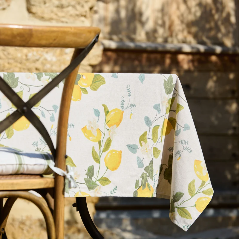 Linge de table Jardin d'agrumes - Coton & Polyester