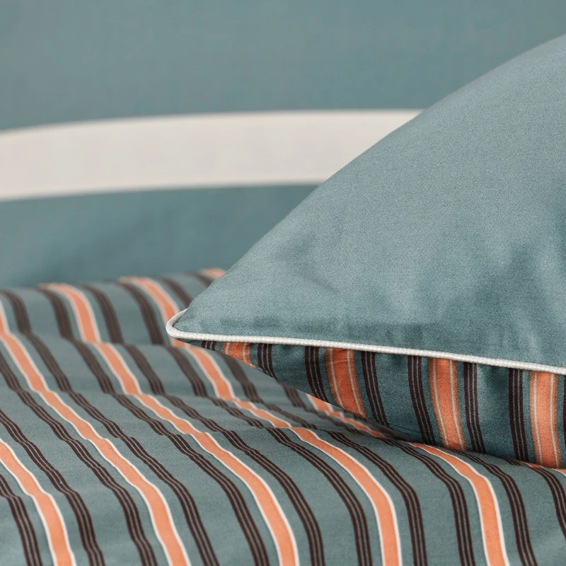 Taie d'oreiller Cadence - Satin de coton 120 fils/cm²