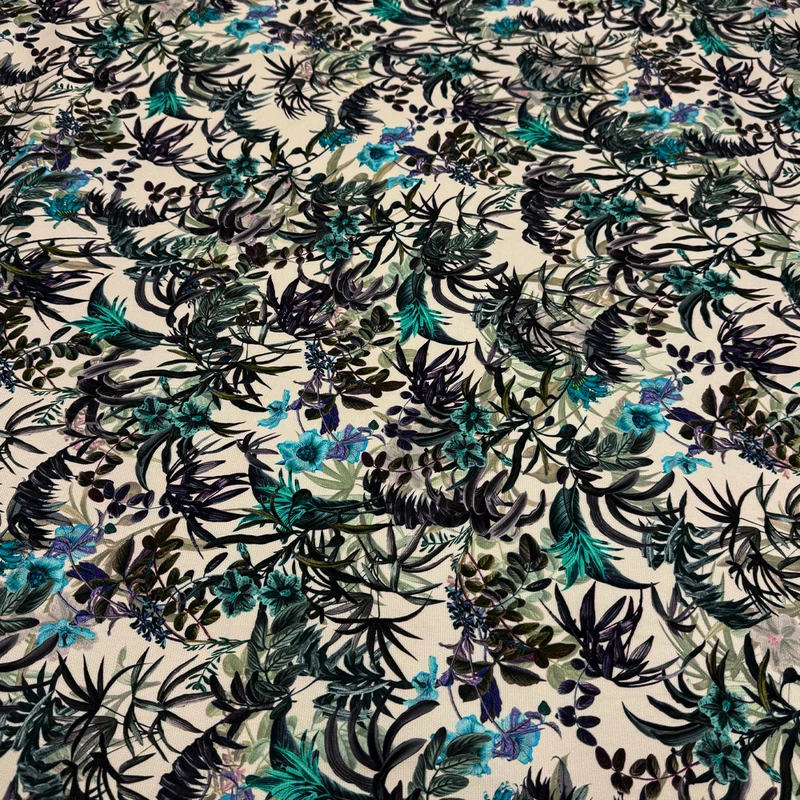 Tissu Piqué Stretch, Coton - Teveza