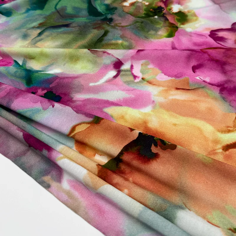Tissu Maille Jersey, Viscose - Roselia
