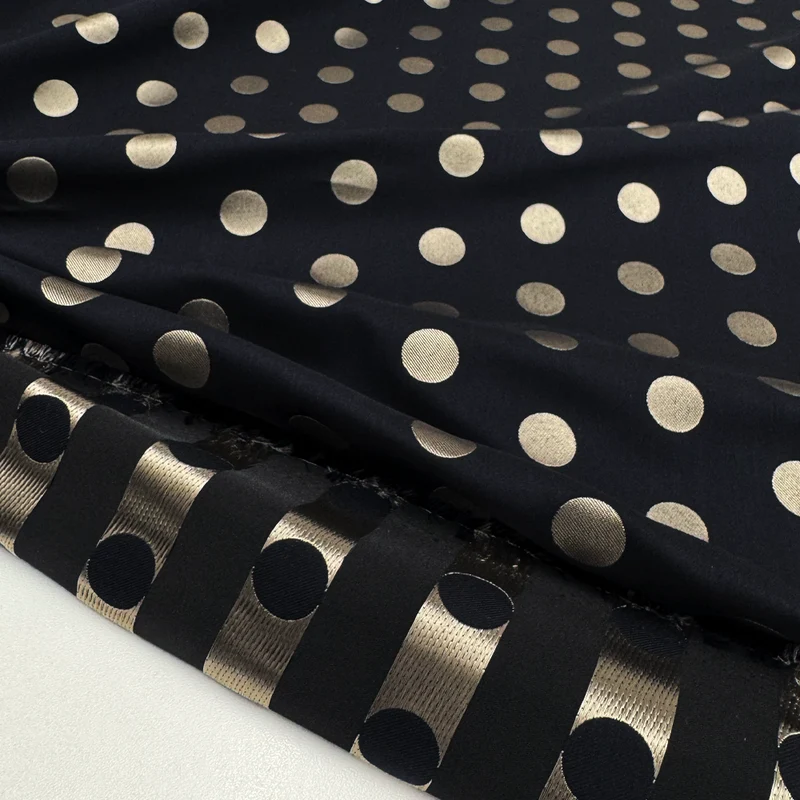 Tissu Jacquard, Coton - Double Face, Platino