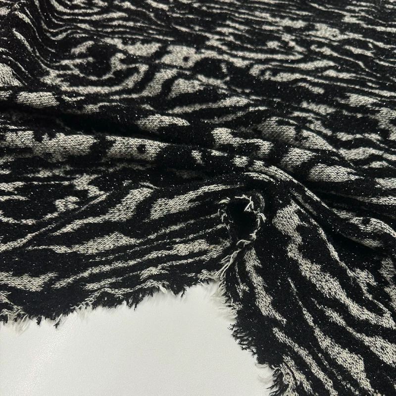 Tissu Maille, Laine - Tissé Métallisé, Amblar