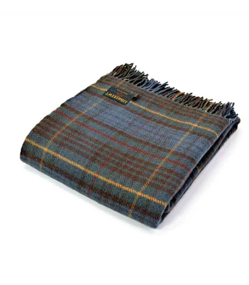Plaid Pure Laine Écossais Antique Hunting Stewart 150 X 183 cm