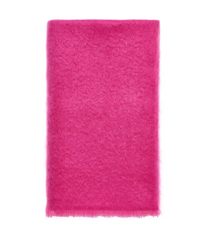 Plaid Mohair Rose Luxe 140 X 180 cm