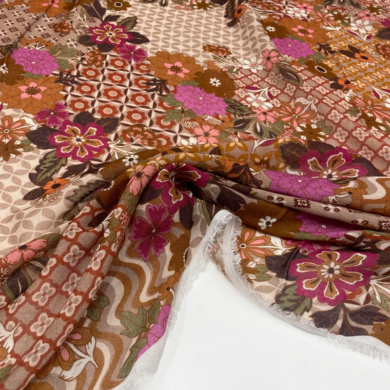 Tissu Étamine, Laine Easy Care Rayonne - Zaira