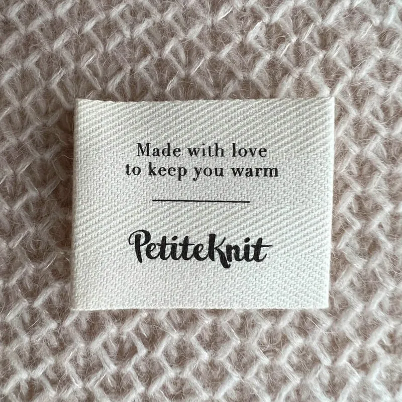Etiquettes à Coudre - PetiteKnit