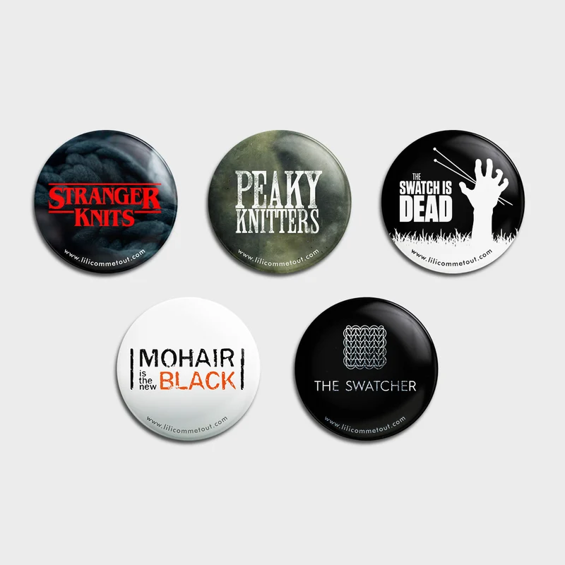 Badges Tricot – Lili Comme Tout