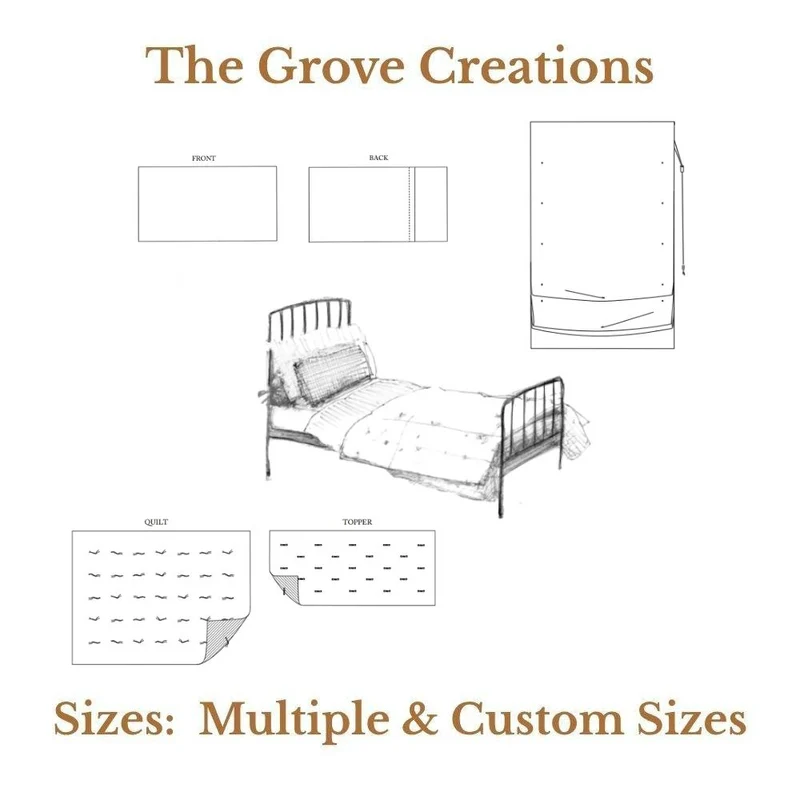 ENSEMBLE DE PATRONS DE COUTURE PDF | The Grove Creations | Merchant & Mills | Instructions seulement