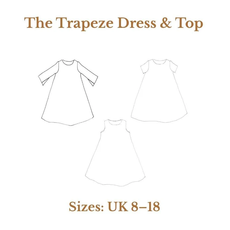 PATRON DE COUTURE PDF | Robe & haut Trapeze | Merchant & Mills | UK 8–18