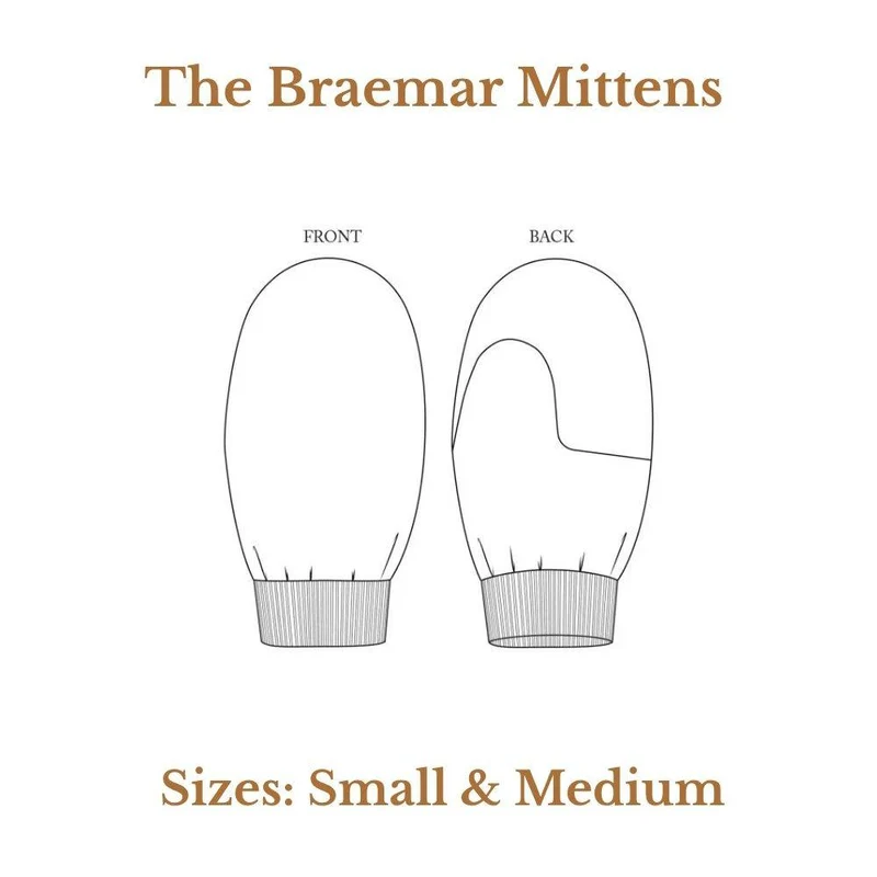 PATRON DE COUTURE PDF | Mitaines Braemar | Merchant & Mills | Petit & Moyen | UNISEXE