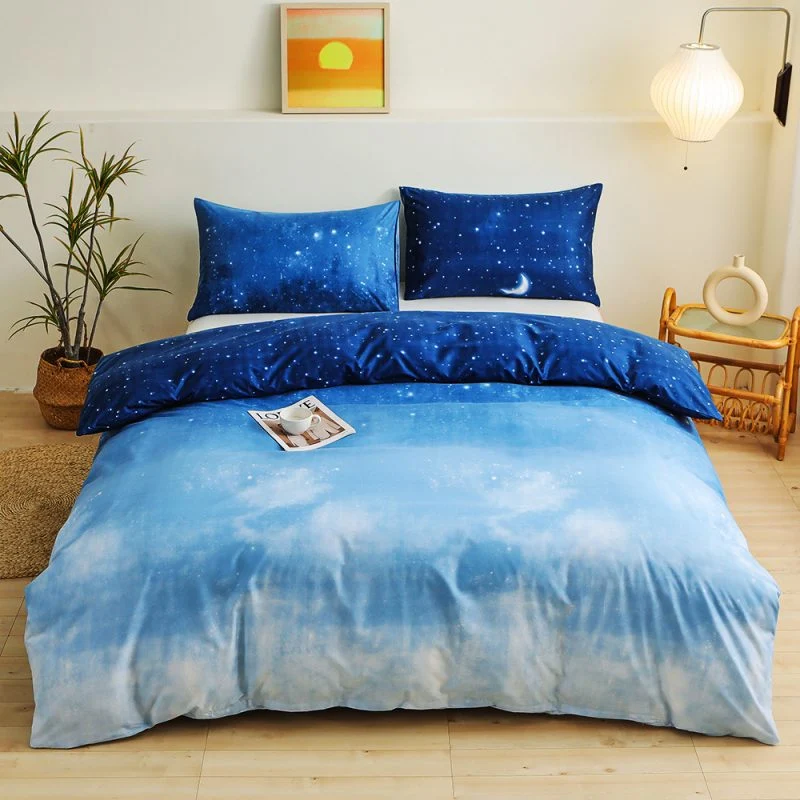 Linge de lit 4 Pièces Nuit Étoile 240cm
