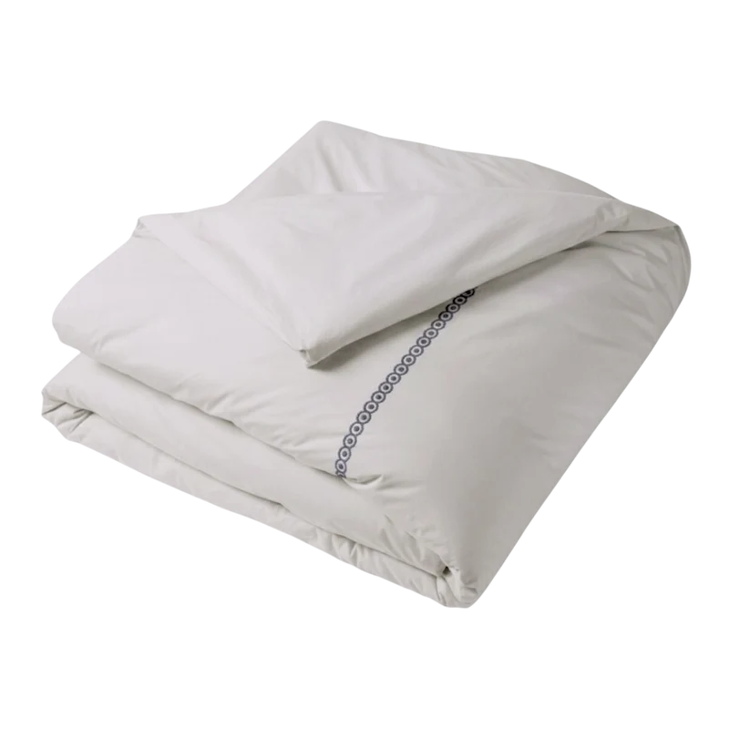 Housse de couette Nuit au Chalet - Percale de coton