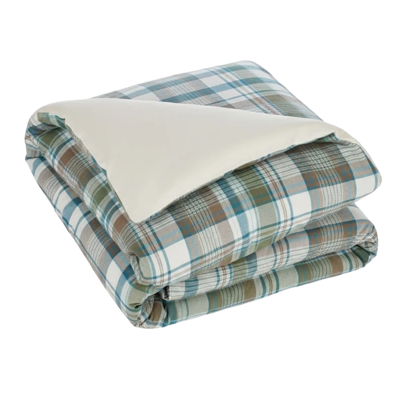 Housse de Couette Highlands - Flanelle Tissé-Teint