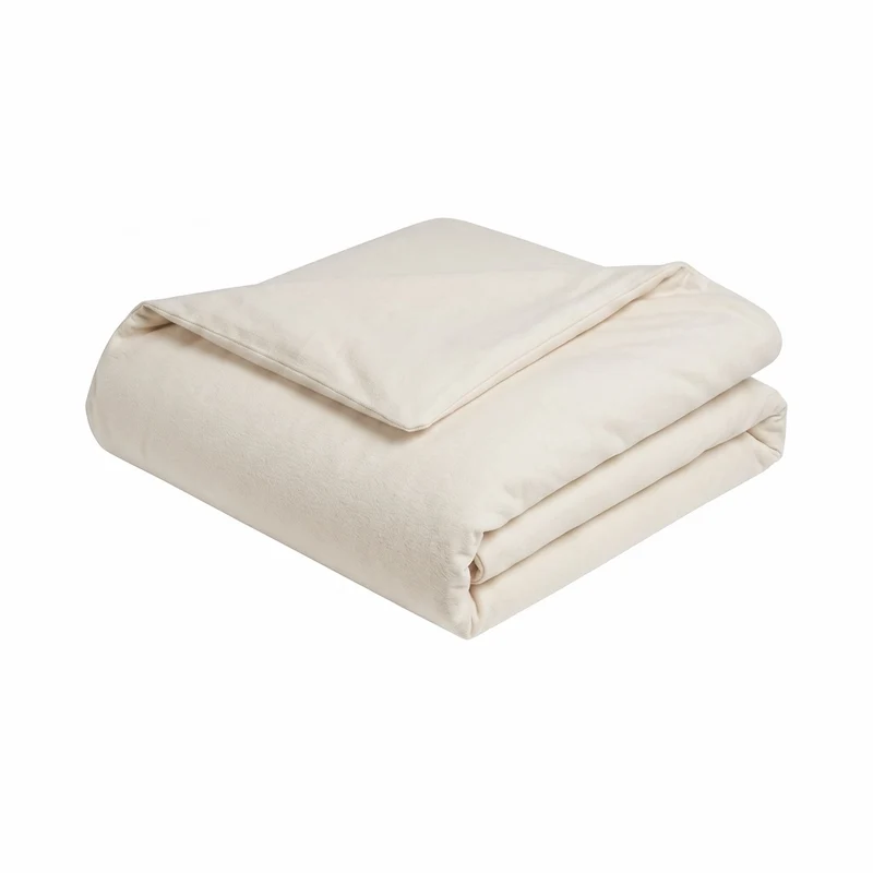 Housse de couette uni - Flanelle