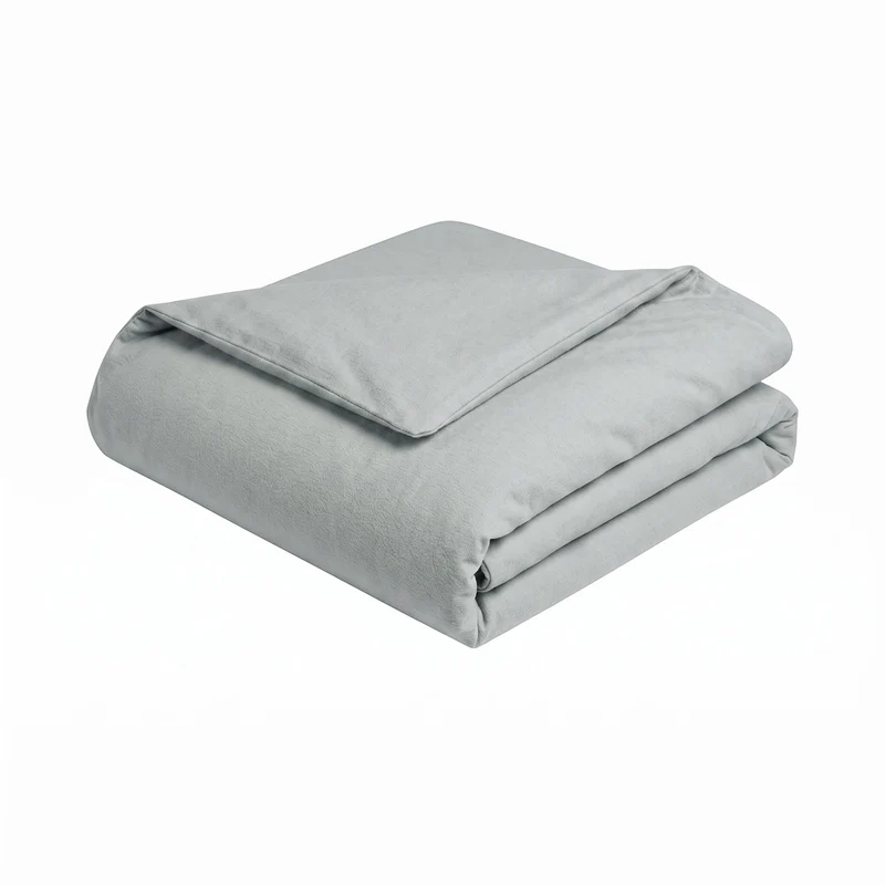 Housse de couette uni - Flanelle