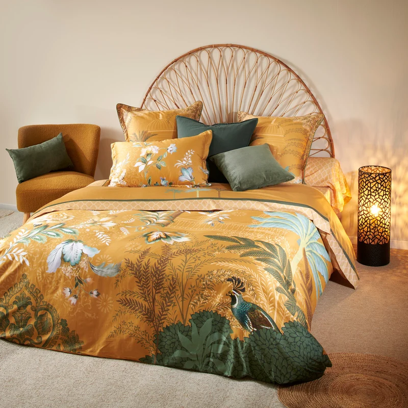 Taie de traversin Pavillon Des Songes - Satin de coton 120 fils/cm²