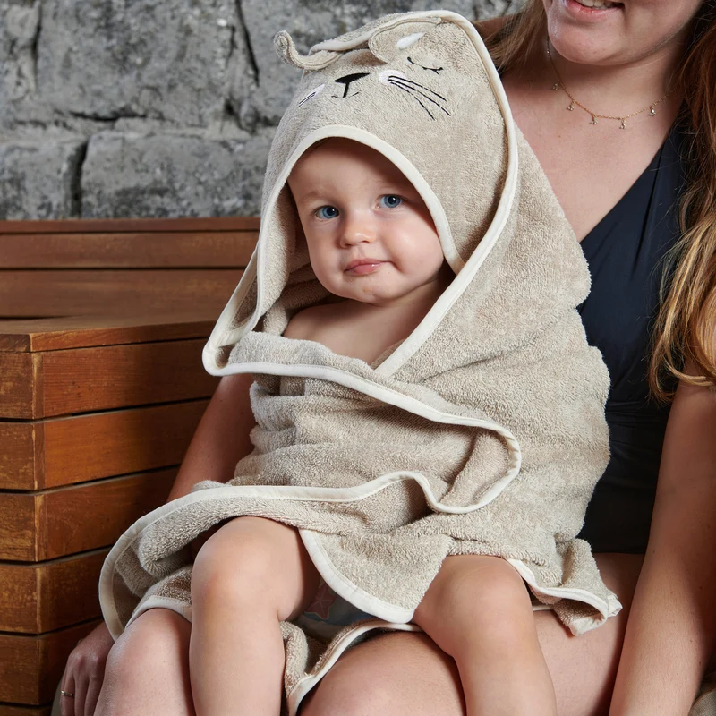 Linge de bain Doux Lapinou - Coton 450g/m²