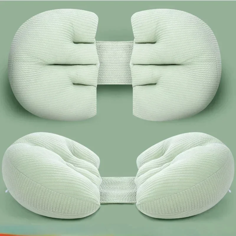 Coussin femme enceinte vert et moelleux