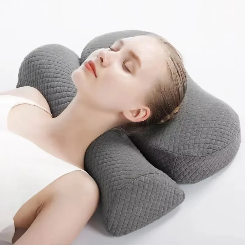Coussin cervical ergonomique à mémoire de forme