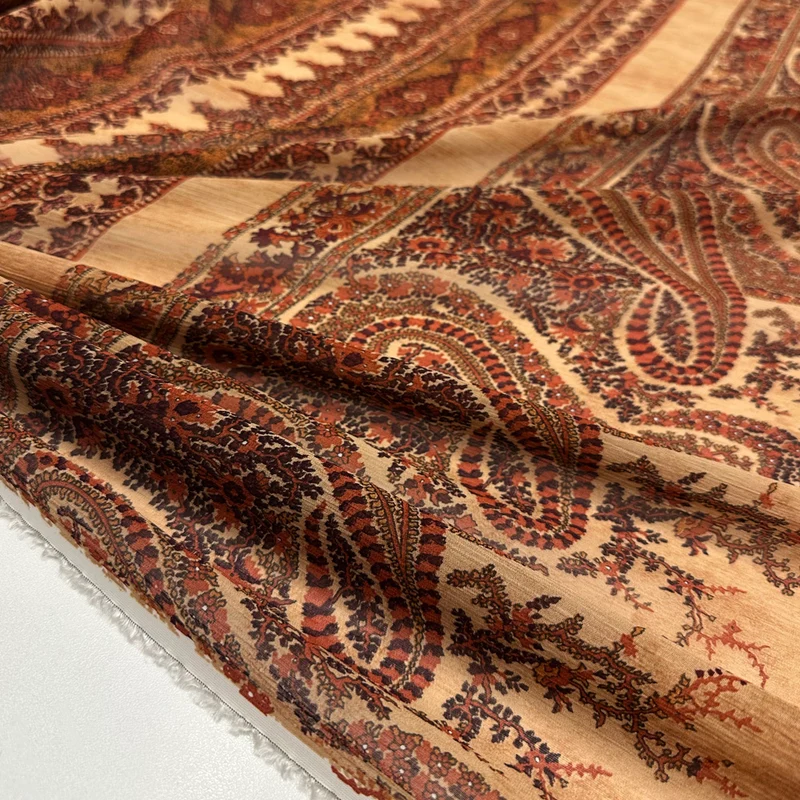 Tissu Crêpe Geogette, Rayonne - Persefone