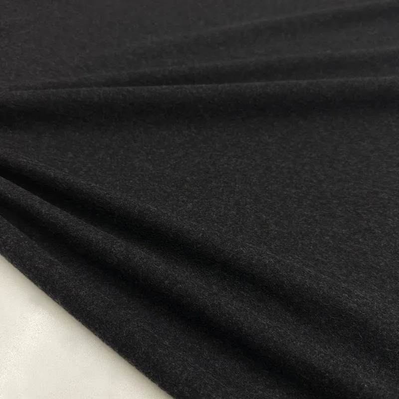 Tissu Manteau, Laine - Grigio