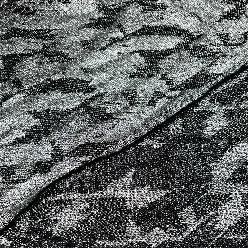 Tissu Brocart, Laine - Tissé Métallisé, Lusso