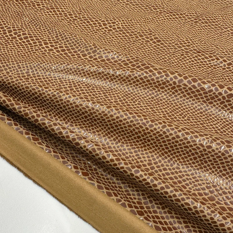 Tissu Simili Daim Floqué - Mevora